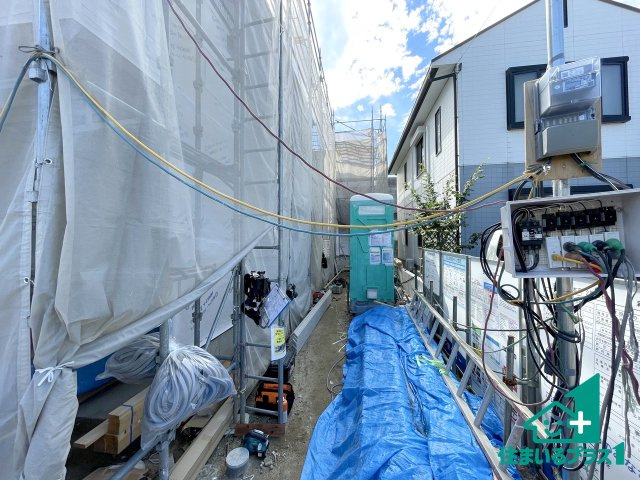 ■寝屋川市本町　第2期　新築一戸建ての外観|現在の進捗状況です！順調に作業進行中、完成が待ち遠しいです！詳細の間取り等、お気軽にお問い合わせください！