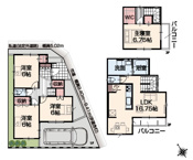 立川市砂川町8丁目/新築戸建て　全1棟の画像