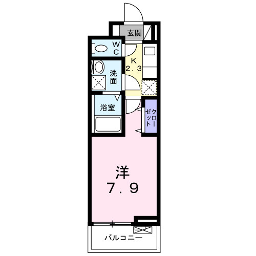【間取り】 | アペルト泉佐野Ⅴ