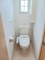 トイレもきれいです