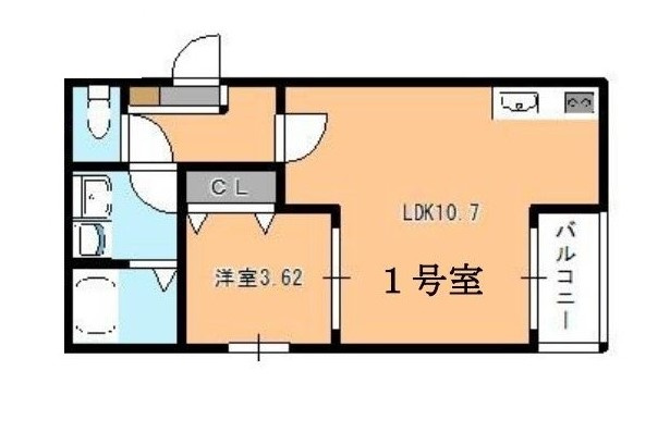 Il Vivace姪浜の間取り