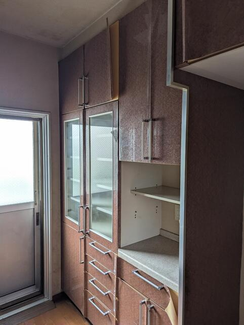 豊橋市東岩田３丁目の中古マンションの収納|収納棚になります