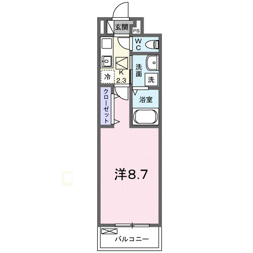 Ｂｏｓｃａｔｏ　Ｔ．の間取り
