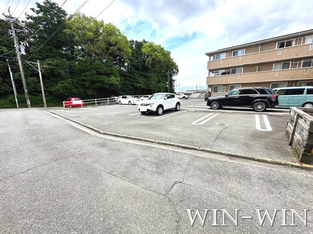 オリーブガーデンの駐車場