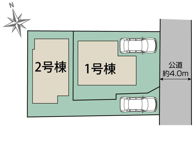 杉並区久我山5丁目　新築戸建　残1棟の区画図|区画図

現地ご見学希望・資料請求などお気軽にお問い合わせ下さい！
03-5990-5201