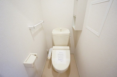 【トイレ】 | メゾングラースⅤ | 落ち着いたトイレです