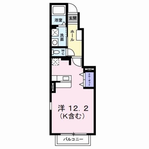 【間取り】 | Ｓｏｎｅ　ＡｐａｒｔｍｅｎｔＣ