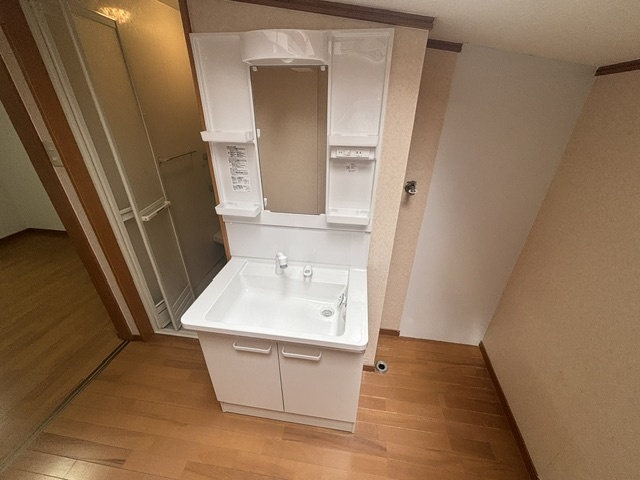 宇治蔭山貸家の洗面所