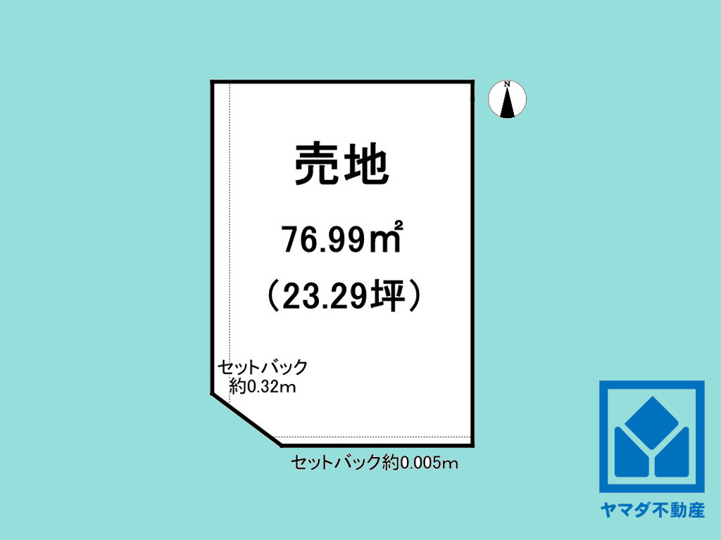 伏見区深草直違橋南1丁目の土地図