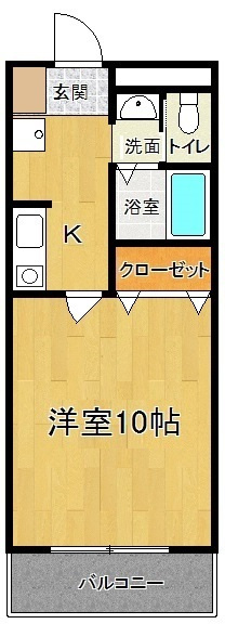 メゾンアソシエの間取り