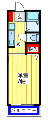 コーポ西井の間取り