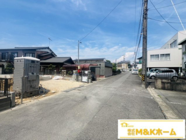 半田市美原町1丁目　全1棟の前面道路含む現地写真|R8.6.19撮影　間口約6.9ｍ！