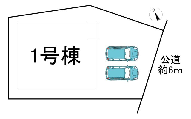 半田市美原町1丁目　全1棟の区画図|全1区画分譲地☆