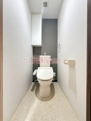 ラフレシーサ医大通りのトイレ|落ち着いた色調のトイレです