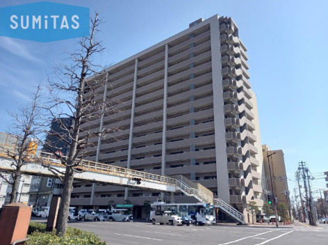 岡山市北区鹿田町　マンションの外観