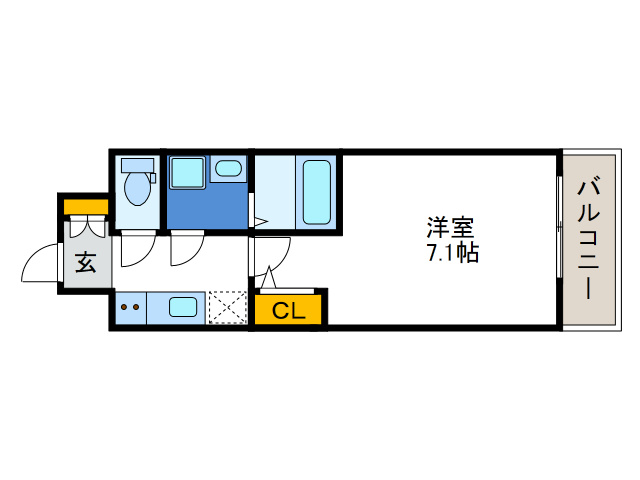 S-FORT大正リヴィエールの間取り