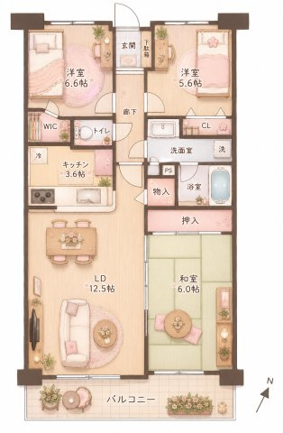 ステイツ枚方香里ヶ丘7丁目の間取り|間取り図はいかがですか？ご希望を叶える間取りですか？リビングの広さは？水回りの位置は？カウンターキッチン？など色々な情報が集約されています。弊社ではリフォームなどのご相談も承っております。