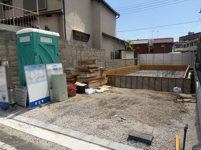 明石市田町１丁目新築戸建の前面道路含む現地写真|令和８年６月１5日（月）撮影