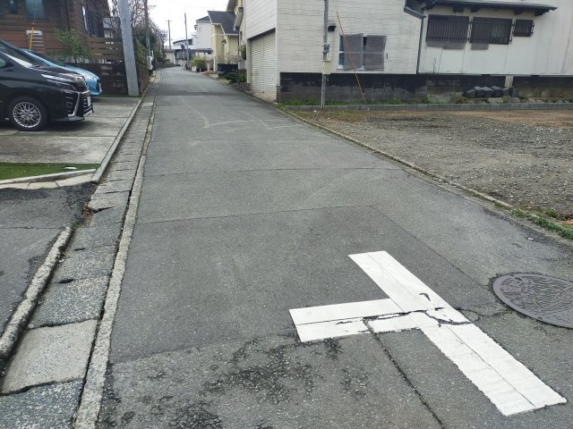 久留米市野中町　売り土地の周辺