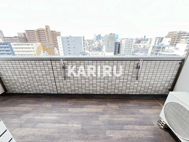 プレジオ内代のバルコニー