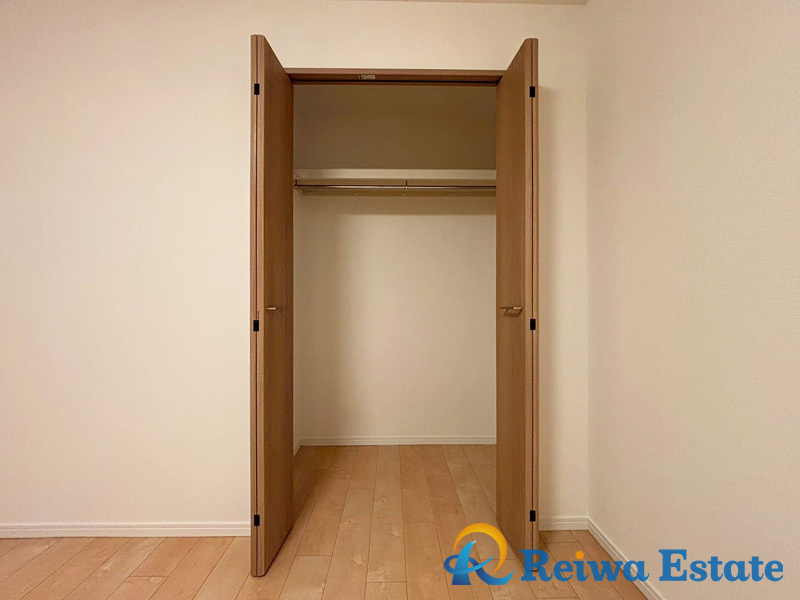 コスモ茅ヶ崎プレシオの収納|収納付きのお部屋は居室空間を隅々まで使えるのが嬉しいですね。