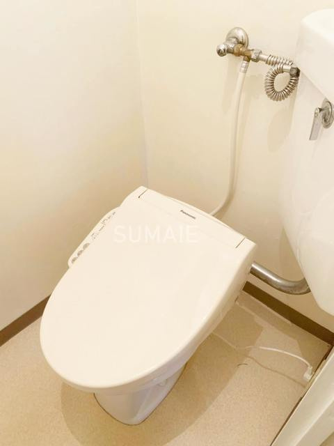 川口ハイツのトイレ|洗浄暖房部便座！
