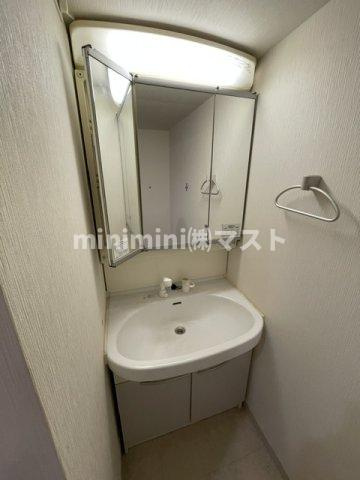 レジデンス・スエヒロ上本町の洗面所