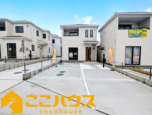 豊見城市金良III　新築戸建て　全10棟　C号棟の駐車場|駐車スペース3台　※車種によります