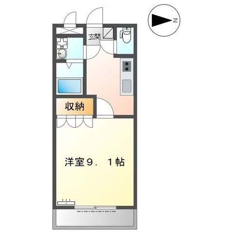 マサケンハイツの間取り