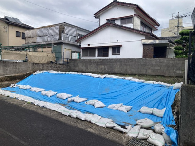 【前面道路含む現地写真】 | 紫原3丁目　新築戸建　2-1