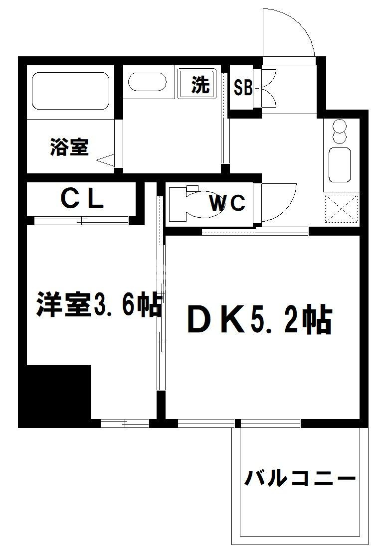 セレニテ本町リアンの間取り