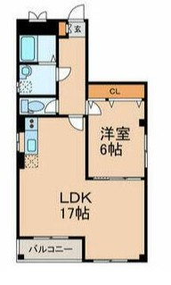 【間取り】 | ブルーハーツ院内 | 間取り図です。