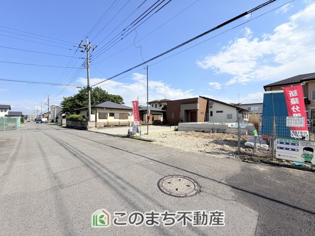 CRADLEGARDEN那須塩原市若草町第9　1号棟の前面道路含む現地写真|前面道路含む現地写真