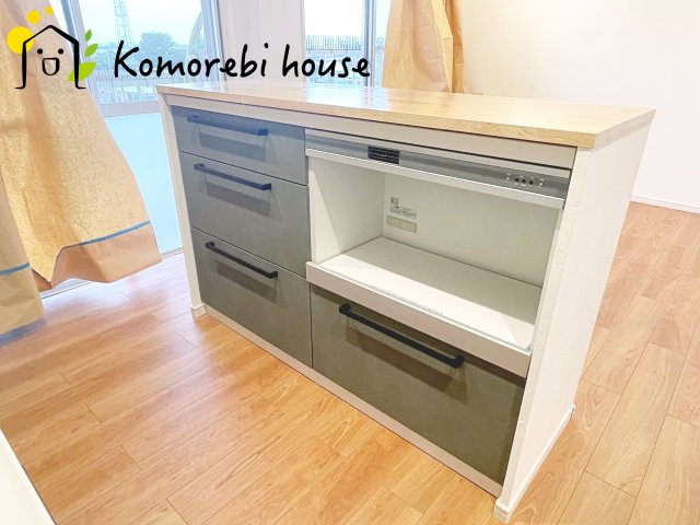加茂川住宅壱号棟のキッチン|お料理しやすいキッチンです