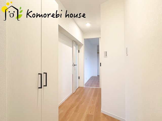 加茂川住宅壱号棟の玄関|毎日通る玄関はこちらです