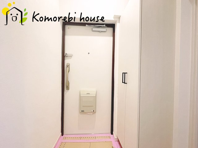 加茂川住宅壱号棟の玄関|玄関です