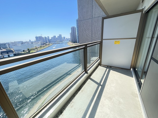 中央区新川１丁目の賃貸マンションのその他|バルコニー