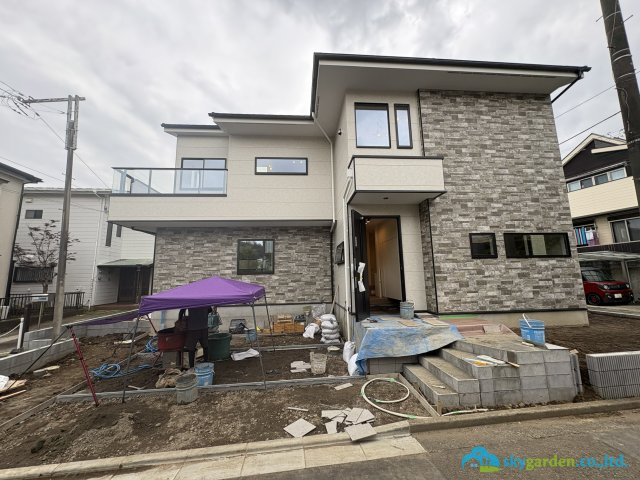 藤沢市鵠沼藤が谷４期　新築戸建　全１棟の外観