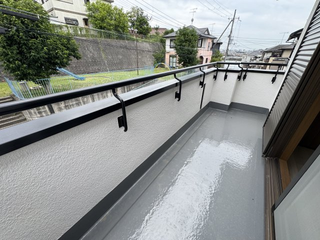 神戸市西区玉津町今津戸建のバルコニー