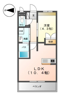 【間取り】 | イーストヒルズ宿郷