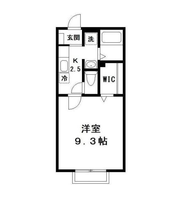 八千代市大和田のアパートの間取り
