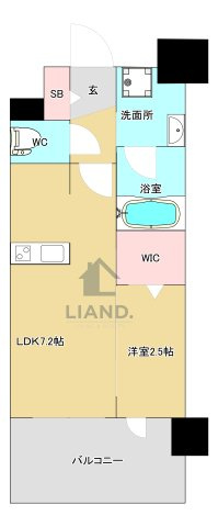 グランフォーレ博多マークプレイス　住吉小学校区の間取り|グランフォーレ博多マークプレイス