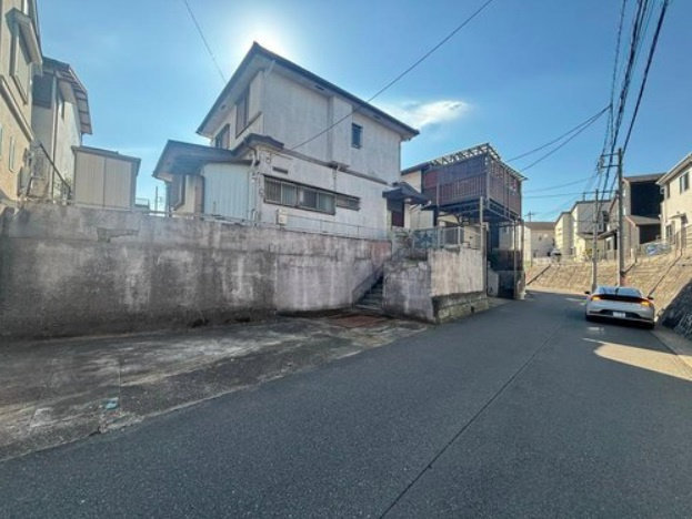 【前面道路含む現地写真】 | 八千代市大和田　売地 | 前面道路写真