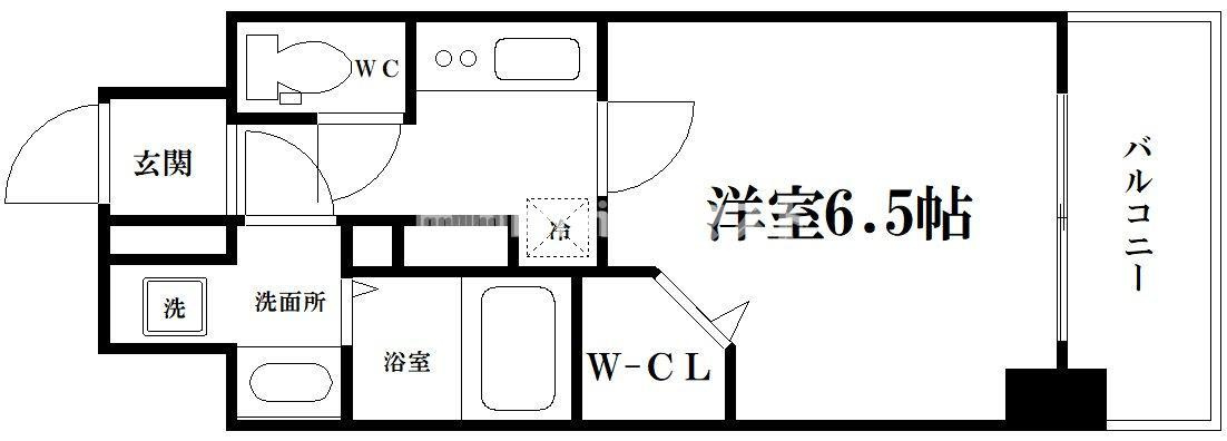 La Douceur谷町の間取り