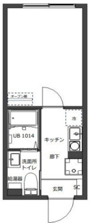 【間取り】 | D-STYLE三ノ輪Ⅱ | 間取りです。