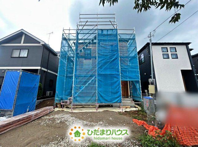 久喜市三箇５期　新築一戸建て　03　グラファーレの外観|2026/7/21　撮影