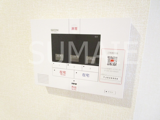 アンジュール新田のセキュリティ|SECOM搭載で安心です☆