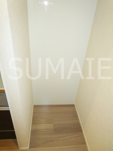 アンジュール新田の内装|冷蔵庫置場です！