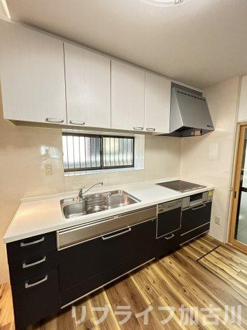 阿弥陀町貸家のキッチン