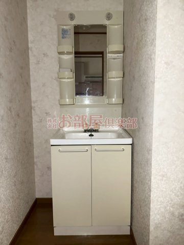 ドリームハウスⅢの洗面所|スペースが確保できる洗面所です